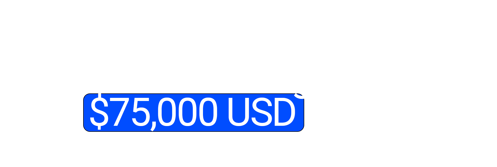 Household income not exceeding $75,000