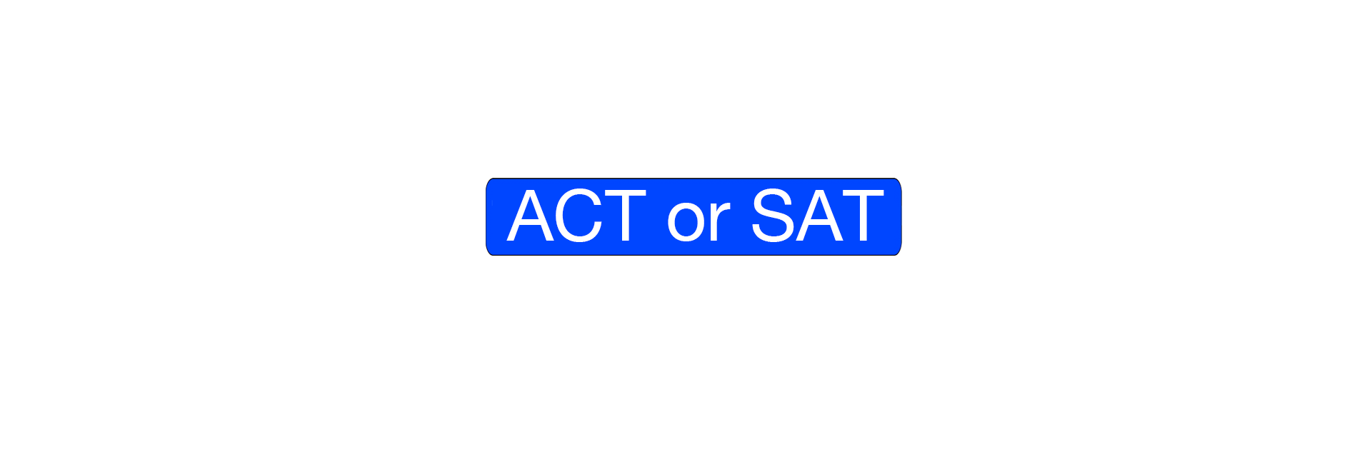 Must have taken the ACT or SAT at least once by end of December.