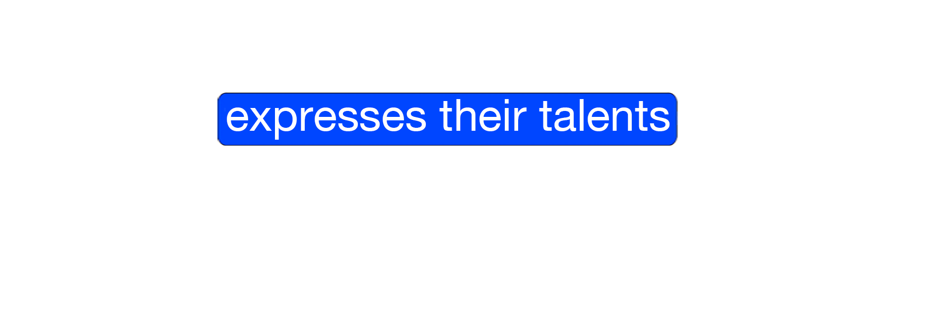 A student who expresses their talents in sports, arts and culture, music, dance, civic engagement.